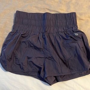 Free People wide band shorts